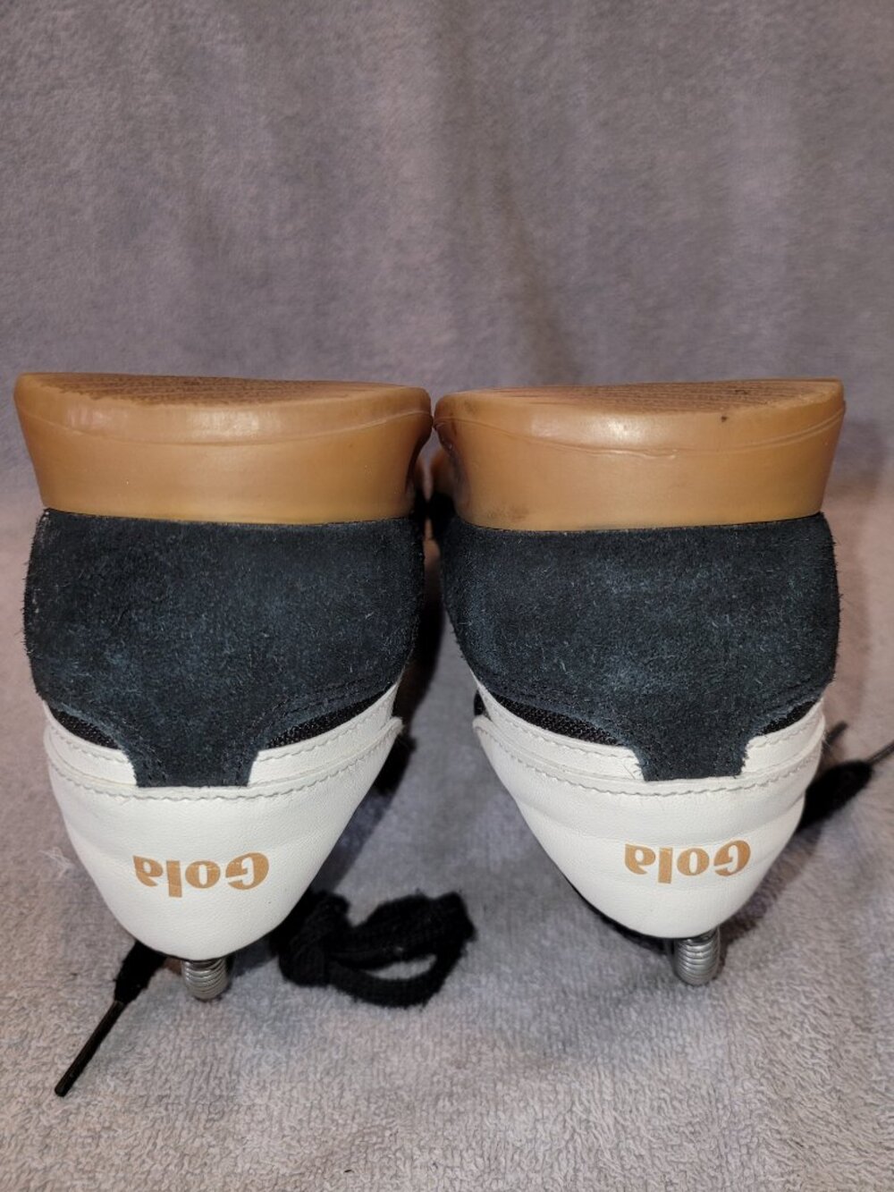 Gola Women's Size 9 Tornado Black/Off White Tan Gum Sneakers CLB623 (#2008) - Picture 14 of 15